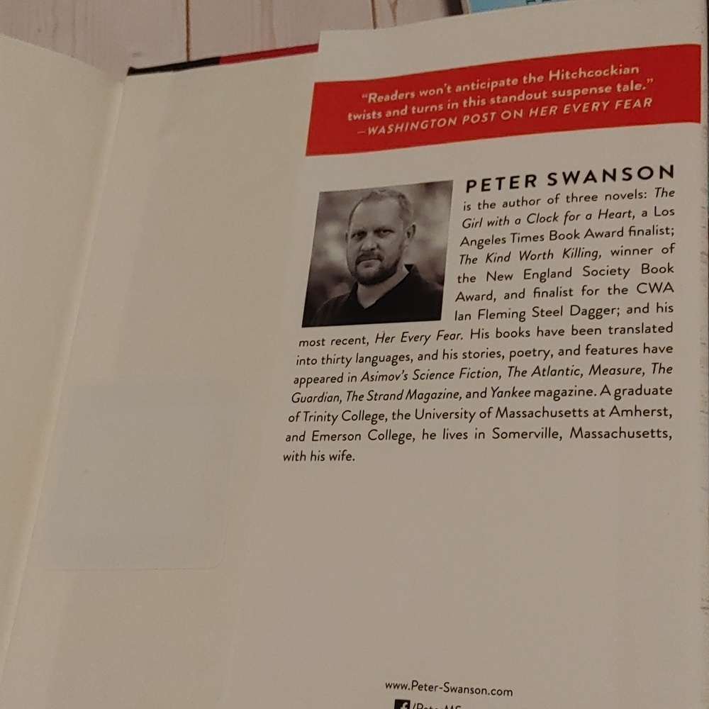 All The Beautiful Lies Adult Novel Fiction Book By Peter Swanson 2018 - Picture 7 of 7